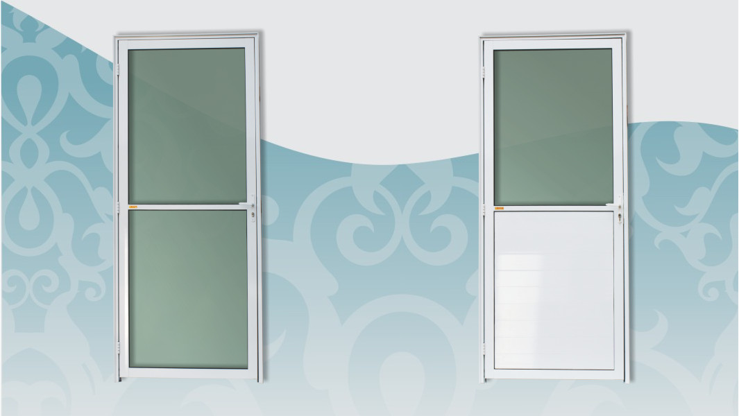 Portas Vidrão e Meia vidrão Meia Lambril