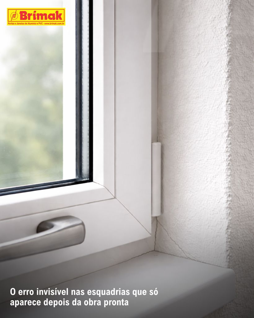 Principais erros em Esquadrias