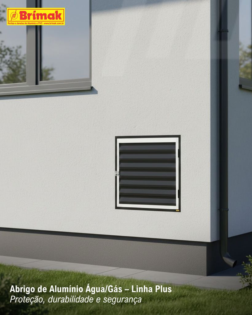 Abrigos de água ou Gás Linha Plus