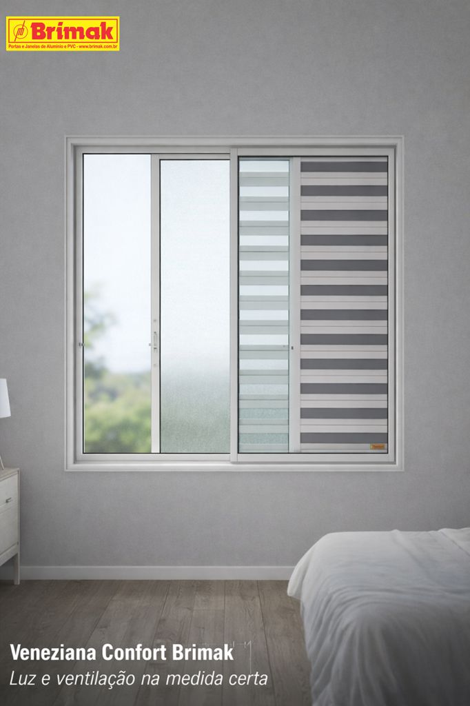 Veneziana Confort, Luz e Ventilação