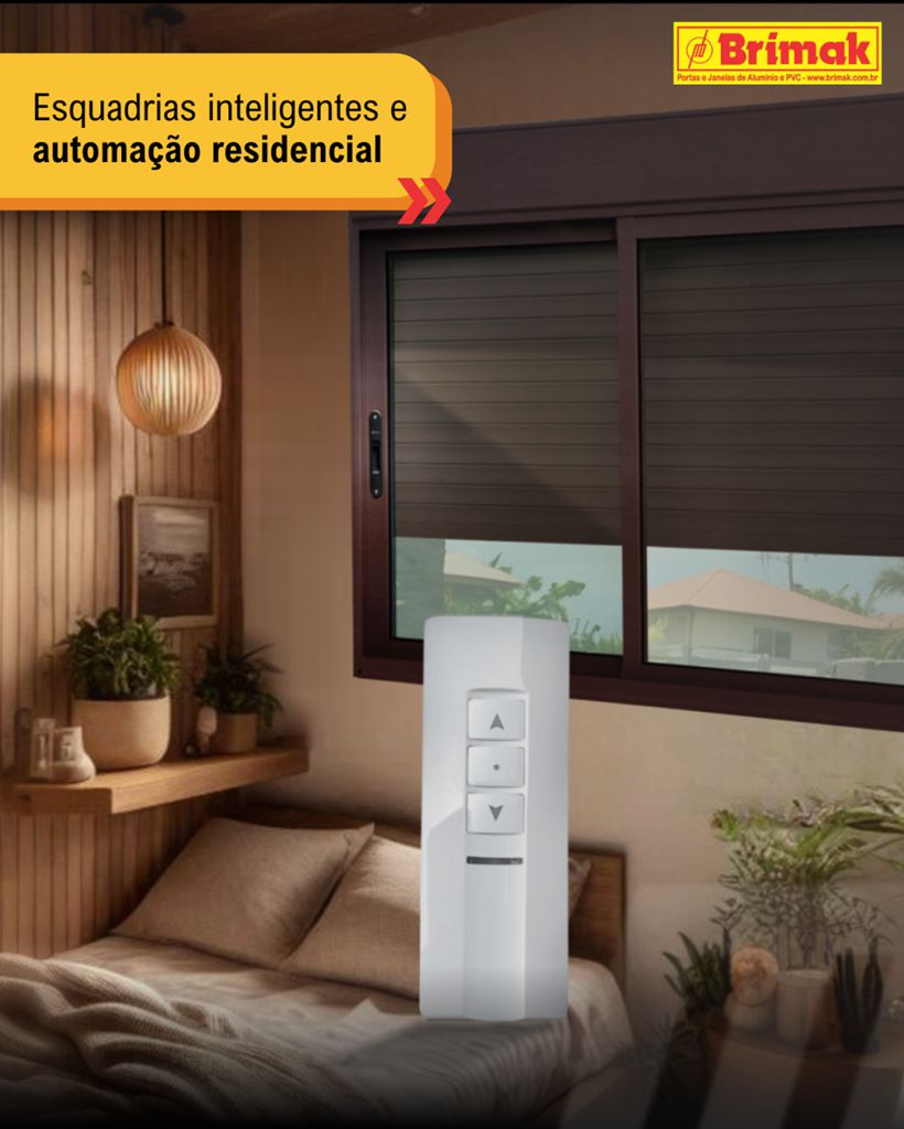 Automatize seu imóvel com esquadrias Brimak