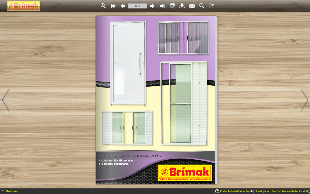 Capa Catálogo de Produtos 2015