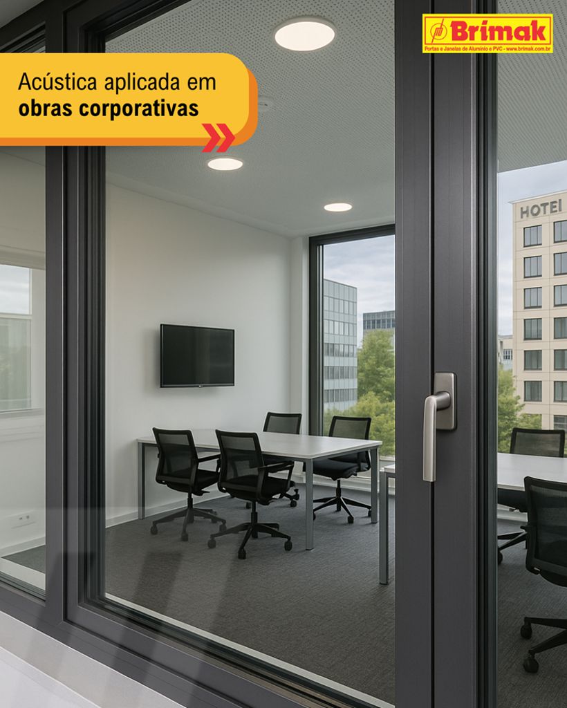 Acústica em obras Corporativas