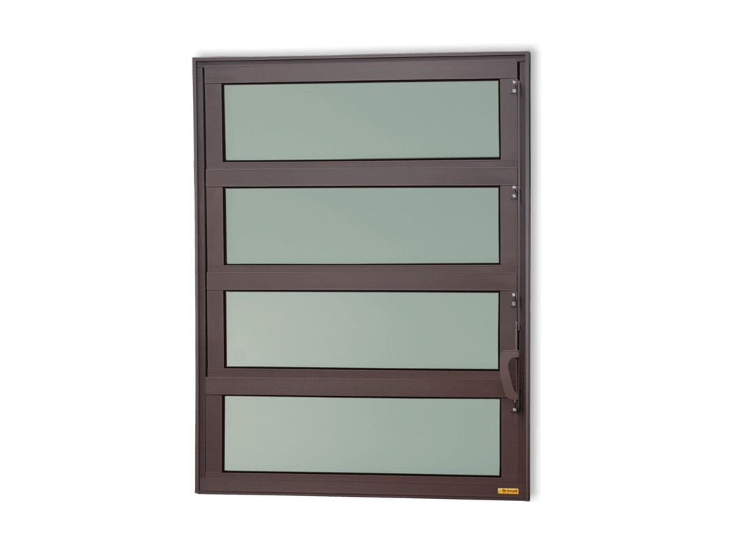 Basculante de Alumínio Elite 1 seção (1F+3M) corten