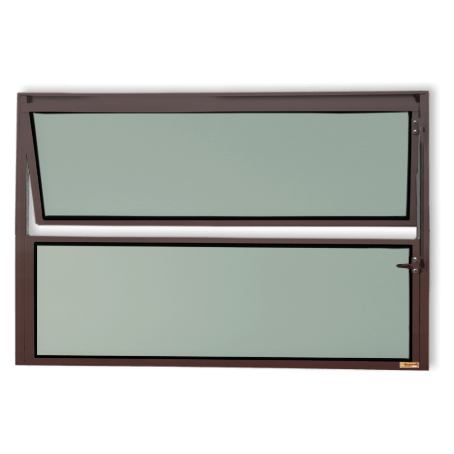 Basculante de Alumínio Master 1 seção (1F+1M) Corten