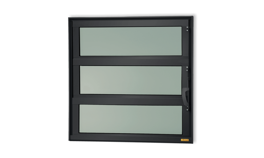 Basculante de Alumínio Elite 1 seção (1F+2M) preto