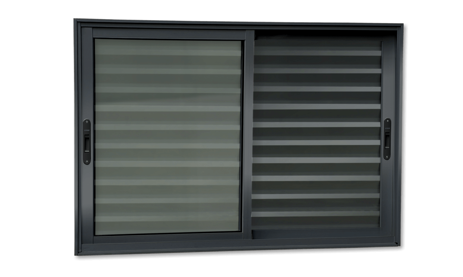 Veneziana de Alumínio 3 Folhas Elite Preto