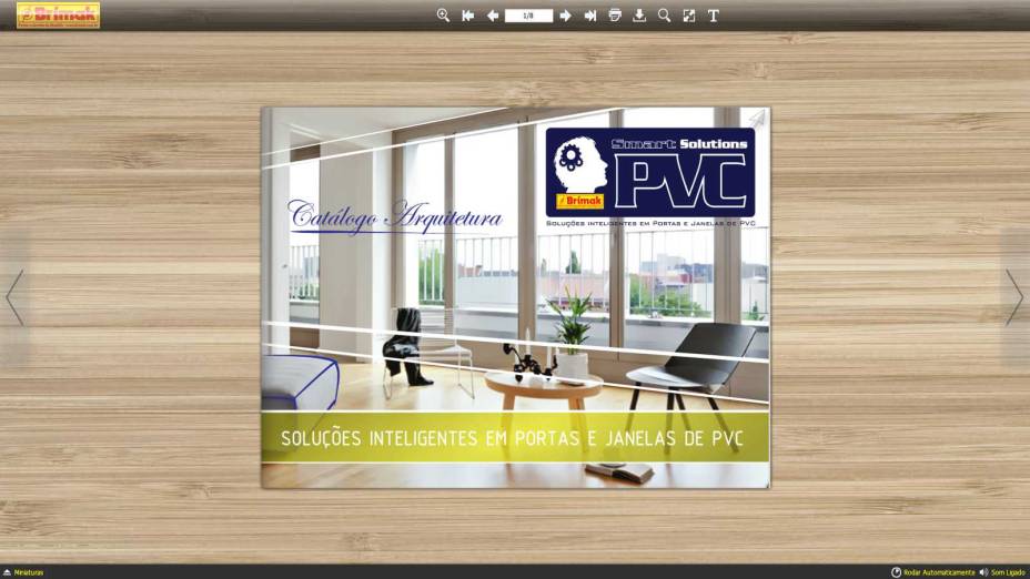 Catálogo Arquitetura Virtual Esquadrias de PVC Brimak