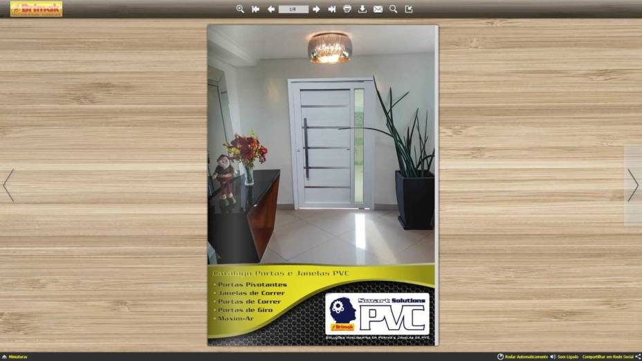 Catálogo Virtual Esquadrias de PVC Brimak