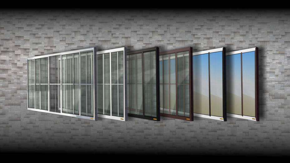 Janela de alumínio confort