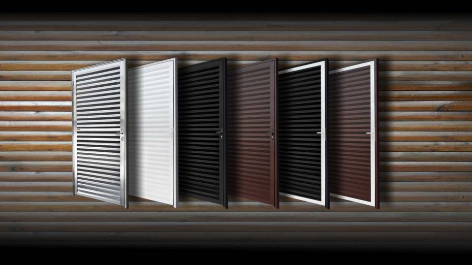 Porta de alumínio L-25