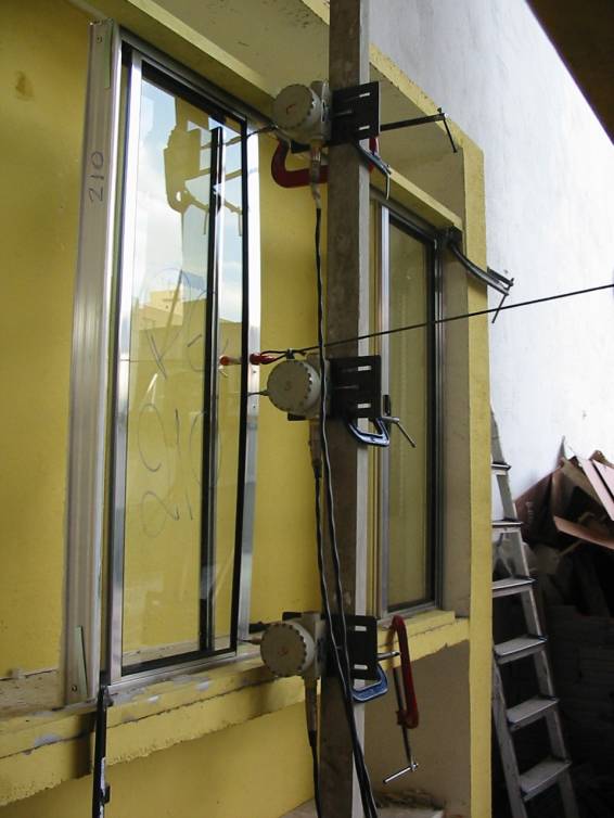 Ensaio carga concentrada