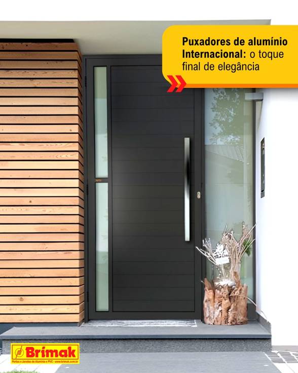 Puxadores de Alumínio International