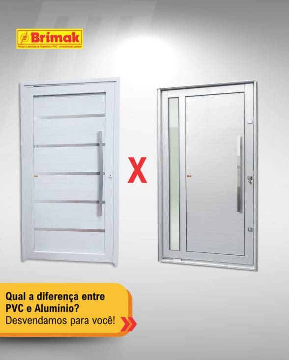 Esquadria de PVC x Esquadria de Alumínio
