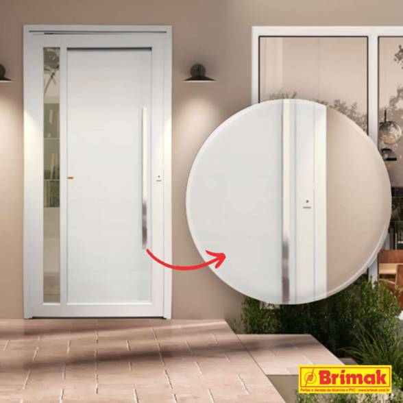 Portas de PVC com Puxador