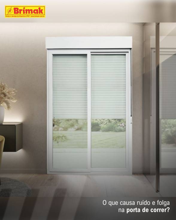 Evite problemas em portas de correr