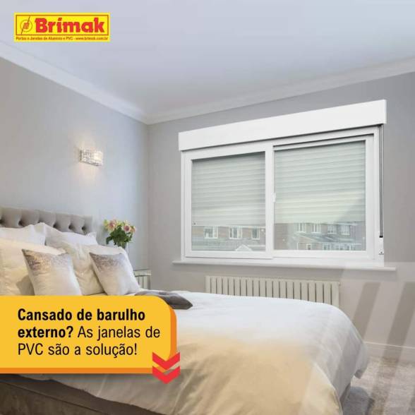 Janelas de PVC Acústicas