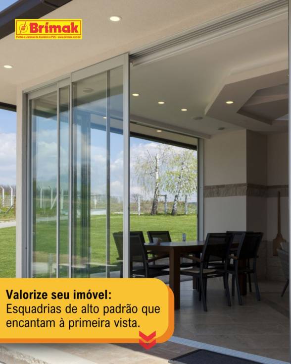 Esquadrias que valorizam seu imóvel