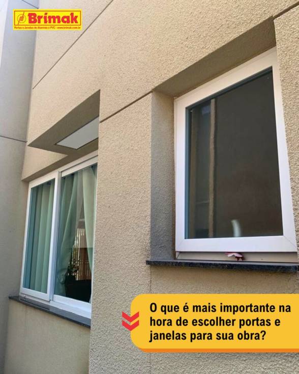 o que é realmente importante ao escolher esquadrias