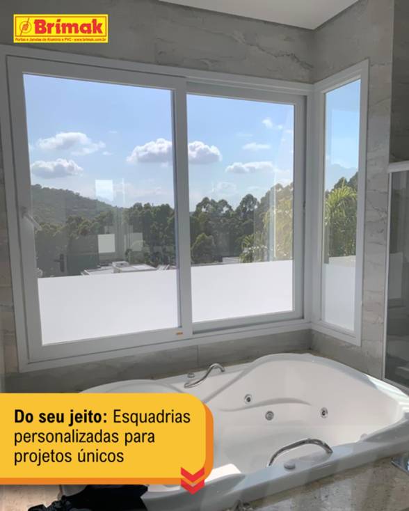 Personalize suas esquadrias com a Brimak