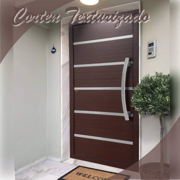Porta Alumínio Corten