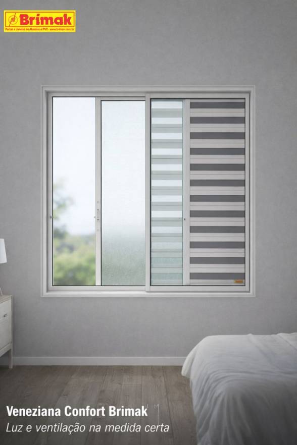 Veneziana Confort, Luz e Ventilação