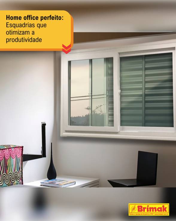 Esquadrias ideais para seu home office