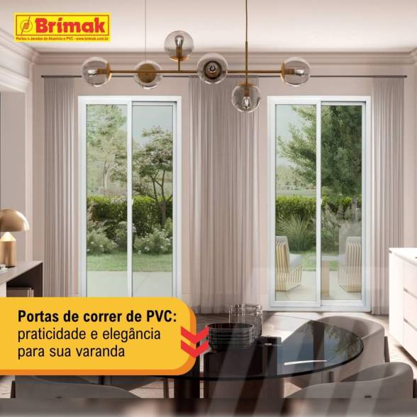 Portas de Correr de PVC