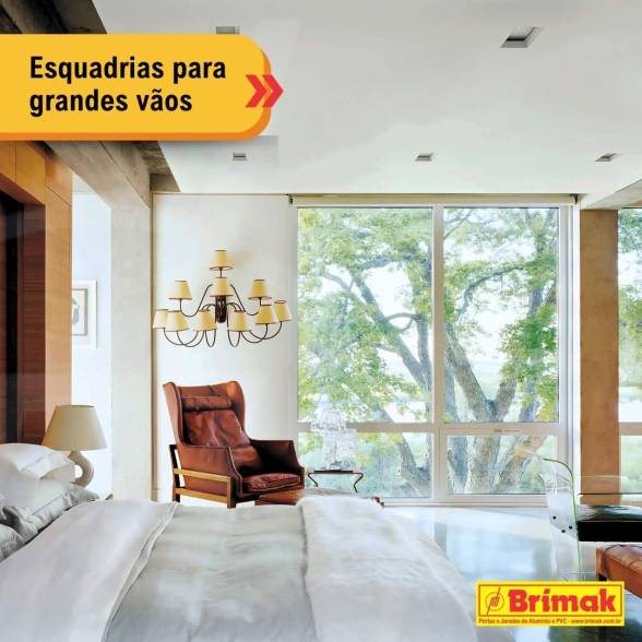 Esquadrias de PVC sob medida