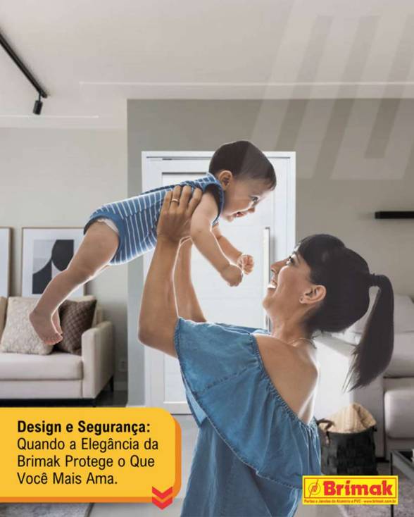 Proteção a Família com Portas e Janelas Brimak