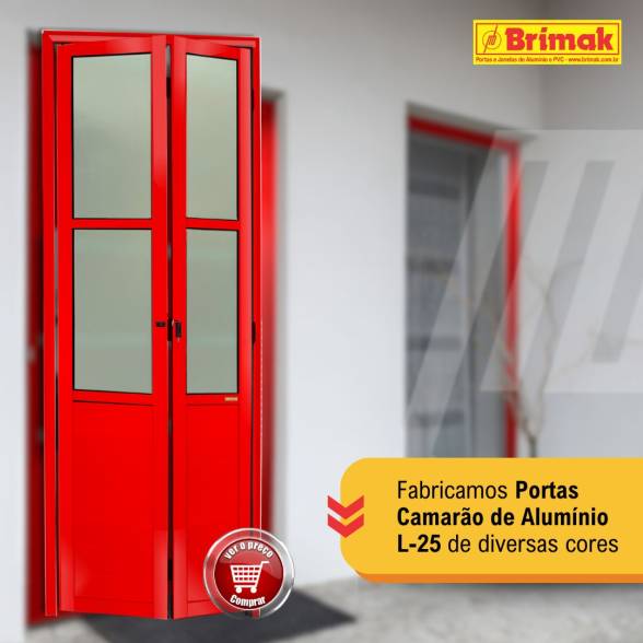 Porta Camarão Vermelha Brimak