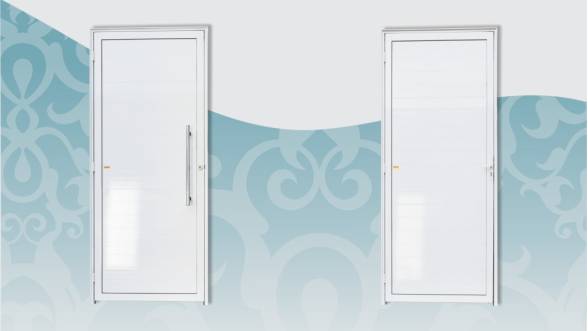 Portas Lambril com e sem puxador
