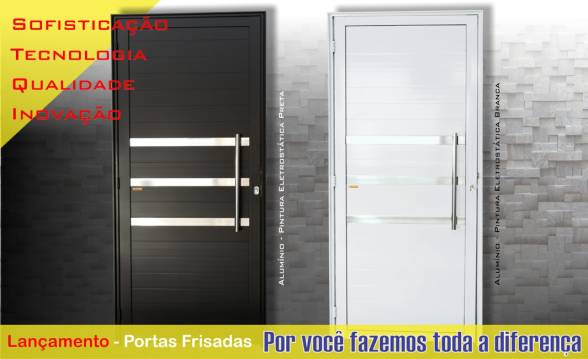 Lançamento - Portas Frisadas